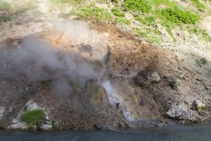 В Долине гейзеров на Камчатке возник новый гейзер