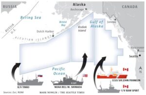 Ученые изучат тихоокеанских лососей в период их зимовки