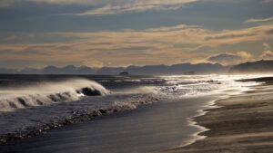 Воду у Халактырского пляжа на Камчатке признали небезопасной