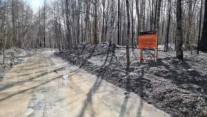 После пеплопада установлены предупредительные аншлаги на турмаршрутах