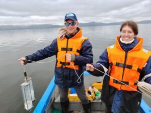 Студенты получают научный опыт на Камчатке