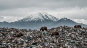 Камчатские свалки превратились в &laquo;шведский стол&raquo; для голодных медведей