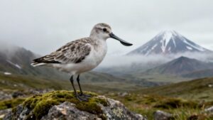 Редчайший кулик-лопатень удивил ученых гнездами в горах Камчатки