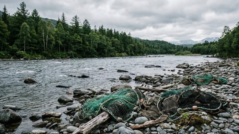 Сети под запрет: на юге Камчатки могут поменять правила добычи дикого лосося