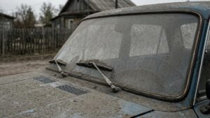 Пепел Шивелуча накрыл шесть поселков Камчатки